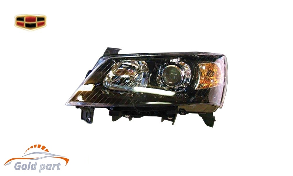 چراغ جلو چپ مشکی جیلی امگرند 7