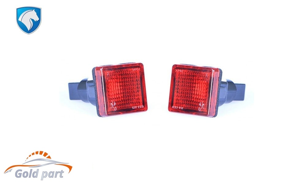 چراغ لای درب با لامپ جفت سمند