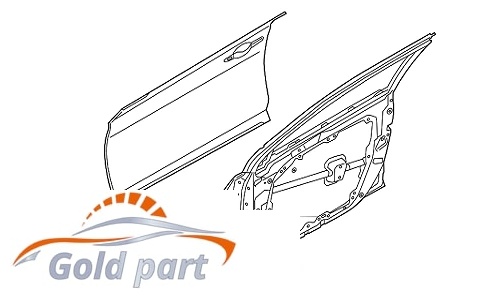 درب جلو چپ هیوندای سوناتا LF
