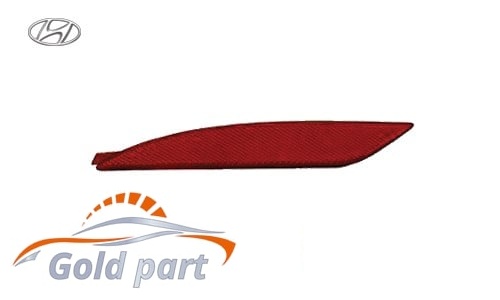 شبرنگ سپر عقب چپ هیوندای سوناتا YF