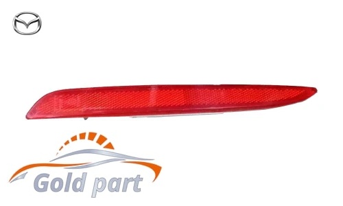 شبرنگ سپر عقب راست مزدا 3 New