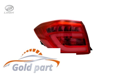 چراغ خطر عقب چپ روی گلگیر لیفان 820