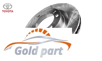 دیسک چرخ جلو تویوتا لندکروزر