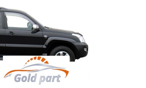 در جلو راست تویوتا پرادو