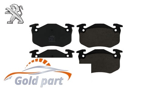 لنت ترمز عقب پژو 206 تیپ 5