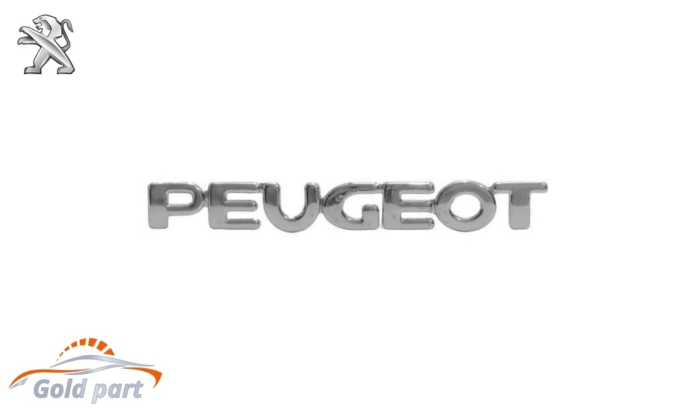آرم PEUGEOT صندوق عقب پژو 207