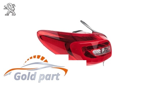 چراغ خطر عقب چپ پژو 207