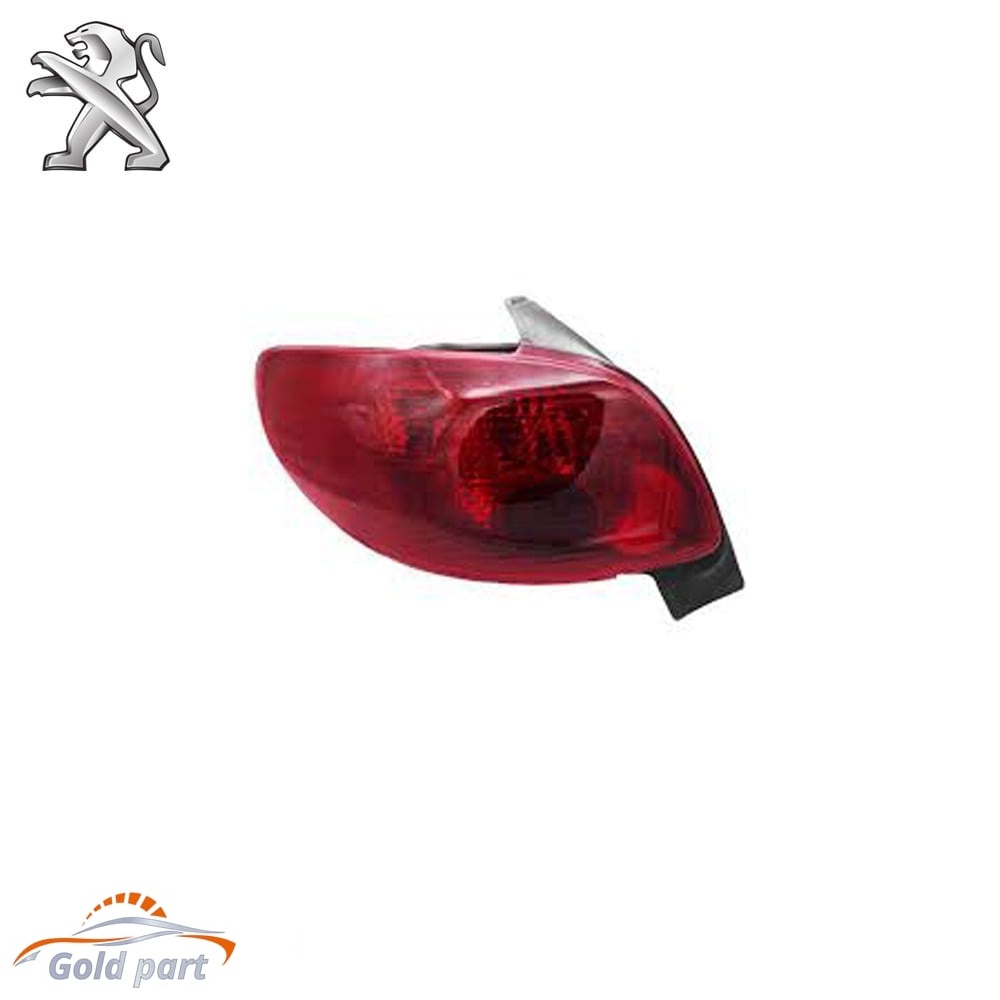 چراغ خطر عقب چپ پژو 206 SD