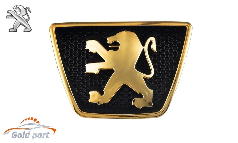 آرم جلو طلایی پژو پارس