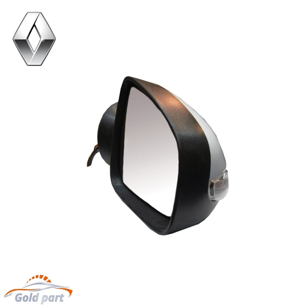 آینه بغل برقی با قاب رنگی چپ رنو داستر