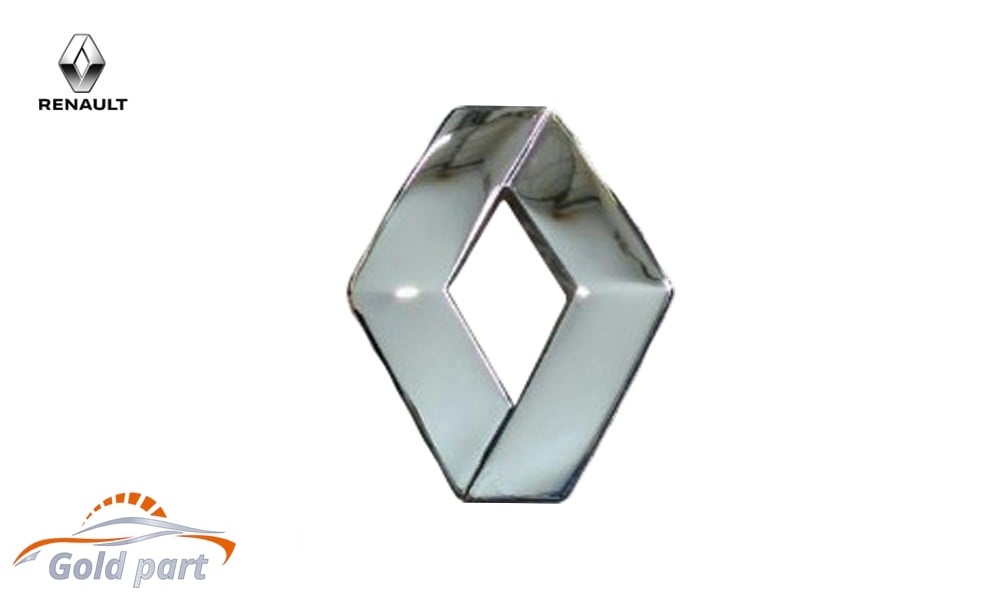 آرم رنو روی جلو پنجره رنو ساندرو