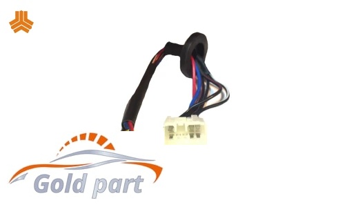 سوکت پمپ بنزین ۴ فیش زرد پراید